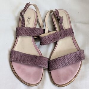 Vero Cuoio Women All Leather Sandals Sz 37
